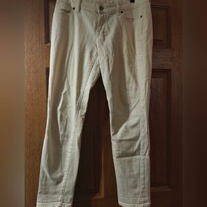 Women's White Jeans The Limited Denim  678 Size 6